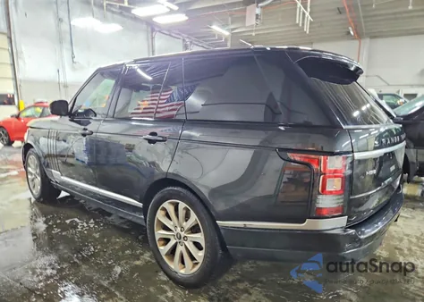 2013 Land Rover Range Rover Hse from USA, damaged, VIN SALGS2DF9DA107494